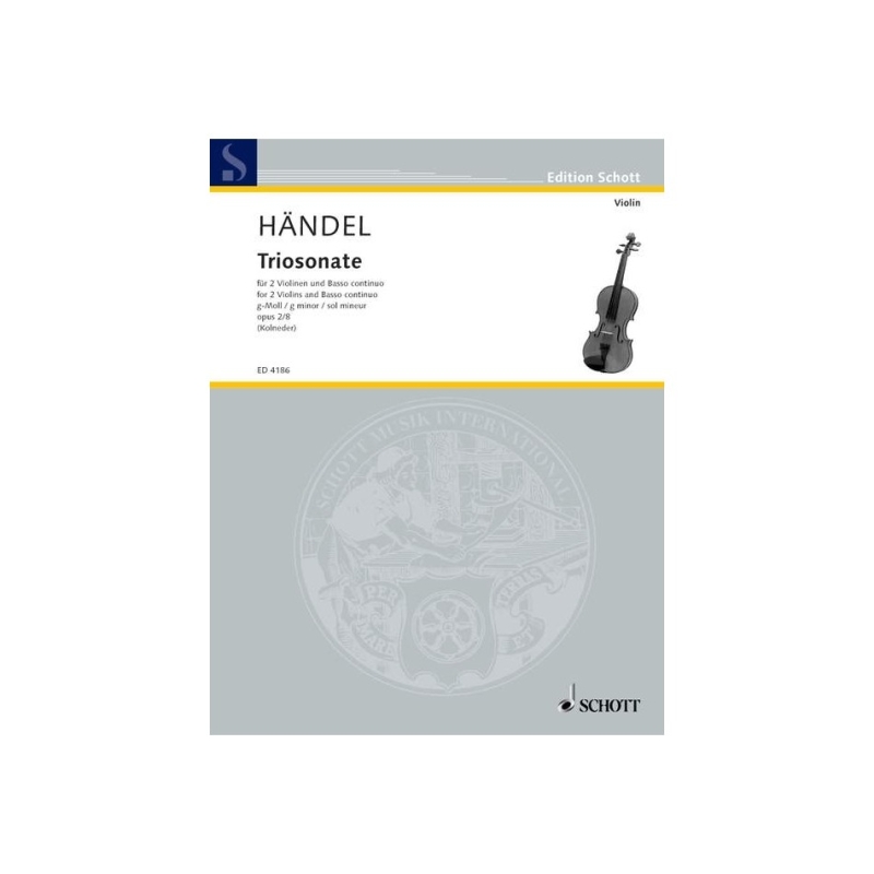 Handel, George Frideric - Nine Trio Sonatas op. 2