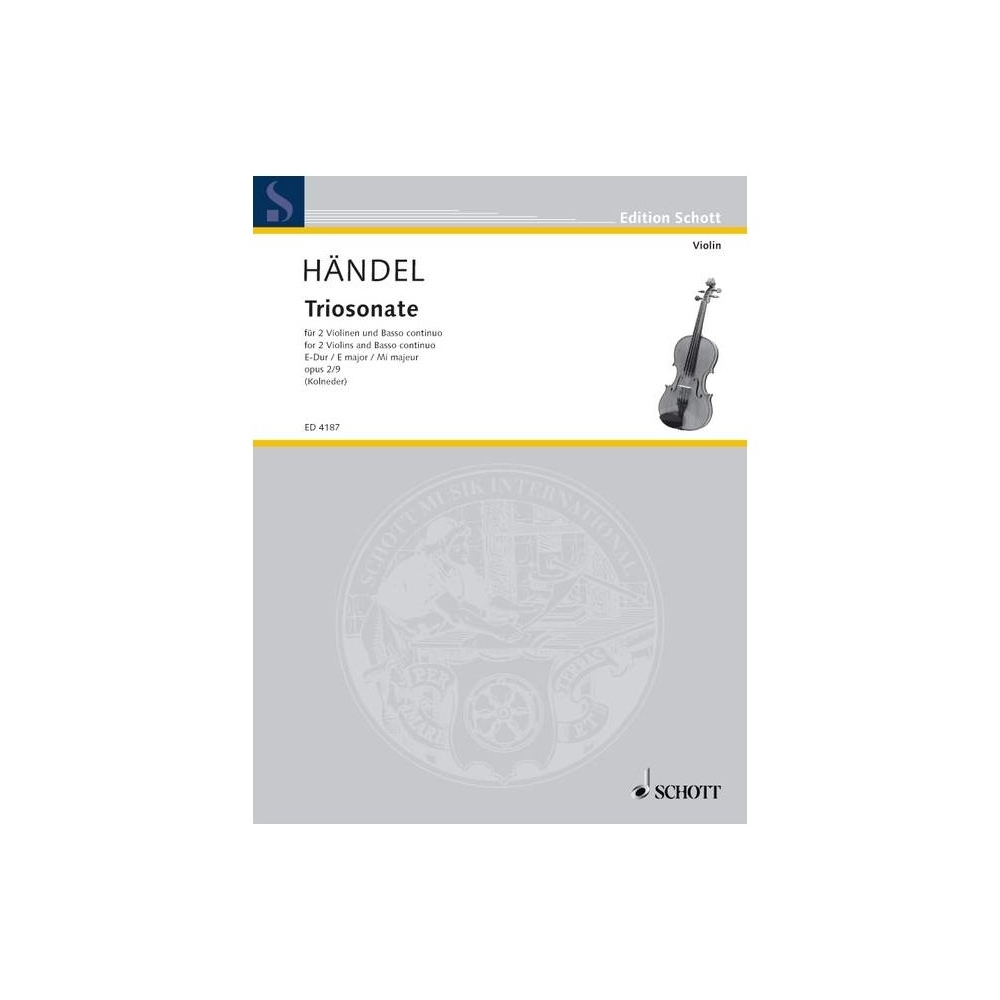 Handel, George Frideric - Nine Trio Sonatas op. 2 