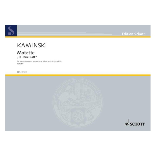 Kaminski, Heinrich - Motette 