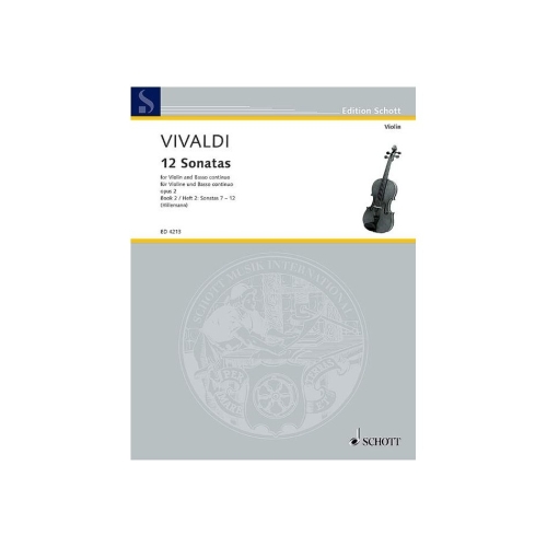 Vivaldi, Antonio - Twelve Sonatas op. 2  Heft 2