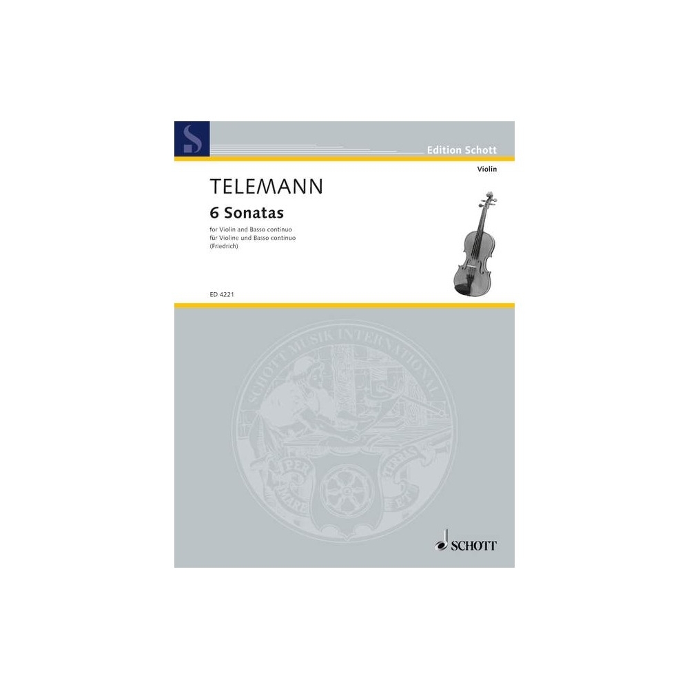 Telemann, Georg Philipp - 6 Sonatas 