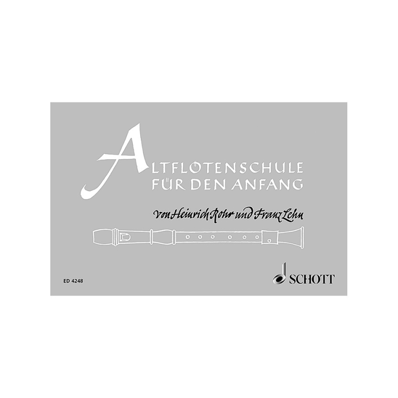 Lehn & Rohr - Altflötenschule für den Anfang 