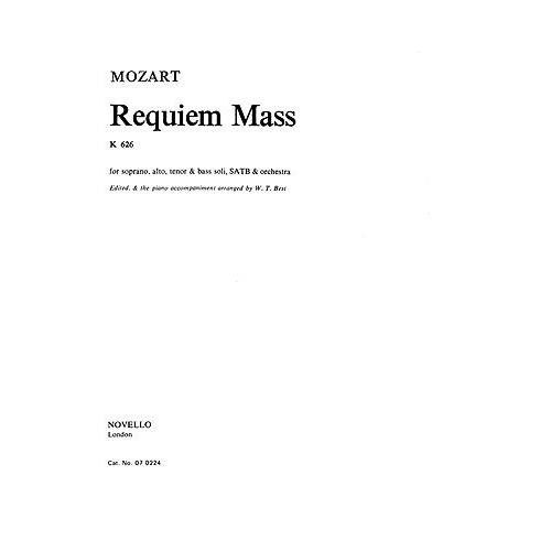 Mozart, W.A - Requiem K.626 (Vocal Score)