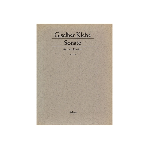 Klebe, Giselher - Sonata...
