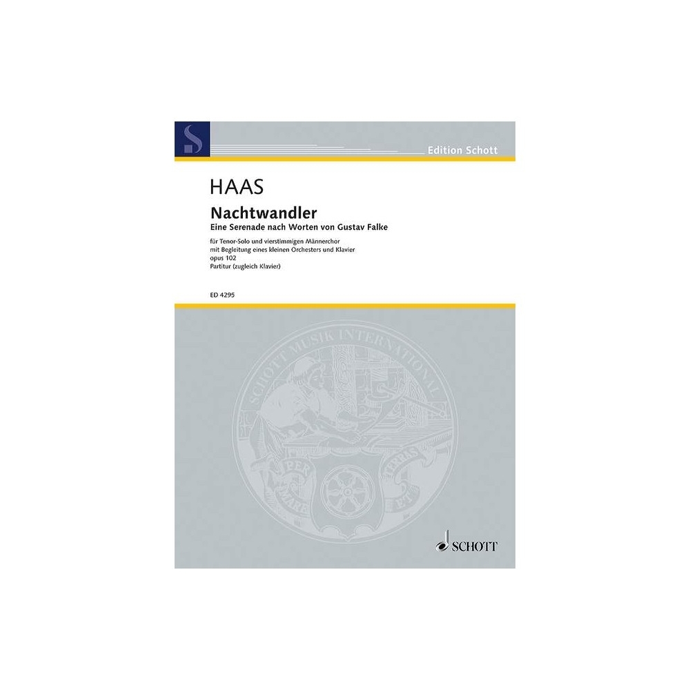 Haas, Joseph - Nachtwandler op. 102 