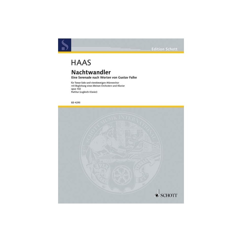 Haas, Joseph - Nachtwandler op. 102 