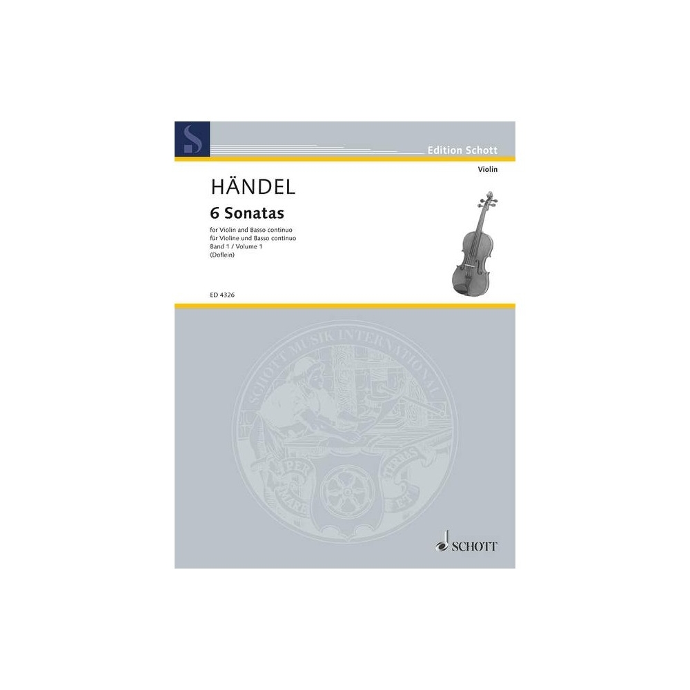 Handel, George Frideric - 6 Sonatas   Band 1