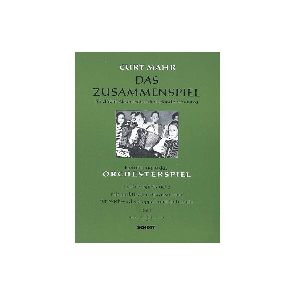Mahr, Curt - Das Zusammenspiel Book 1