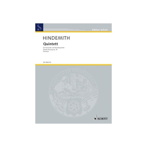 Hindemith, Paul - Quintett...