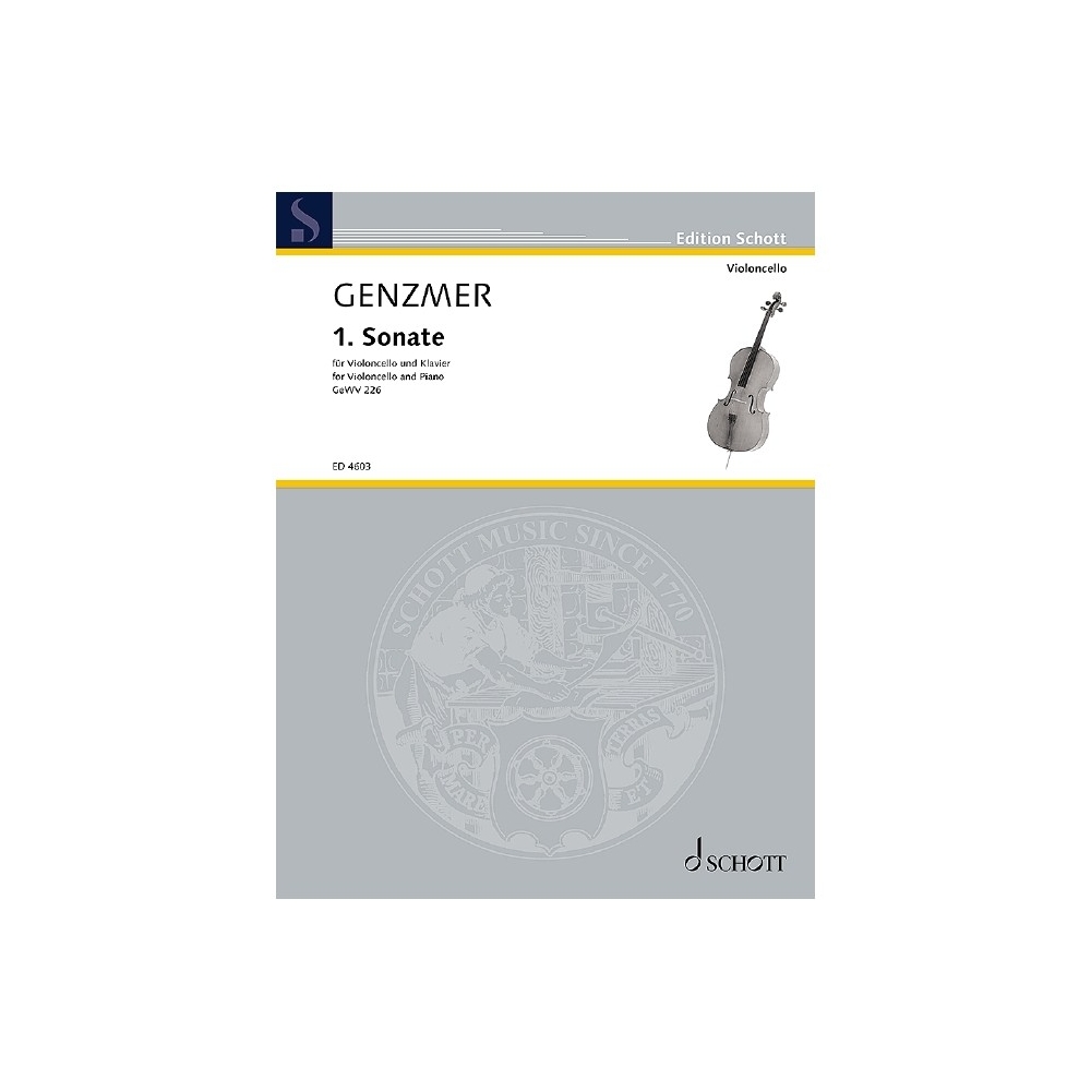 Genzmer, Harald - 1st Sonata GeWV 226 