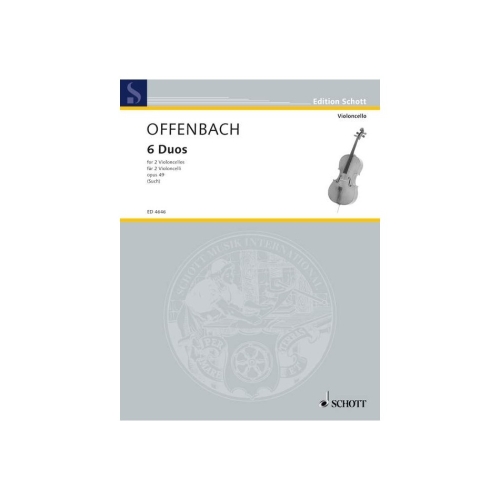 Offenbach, Jacques - 6 Duos op. 49  Band 1