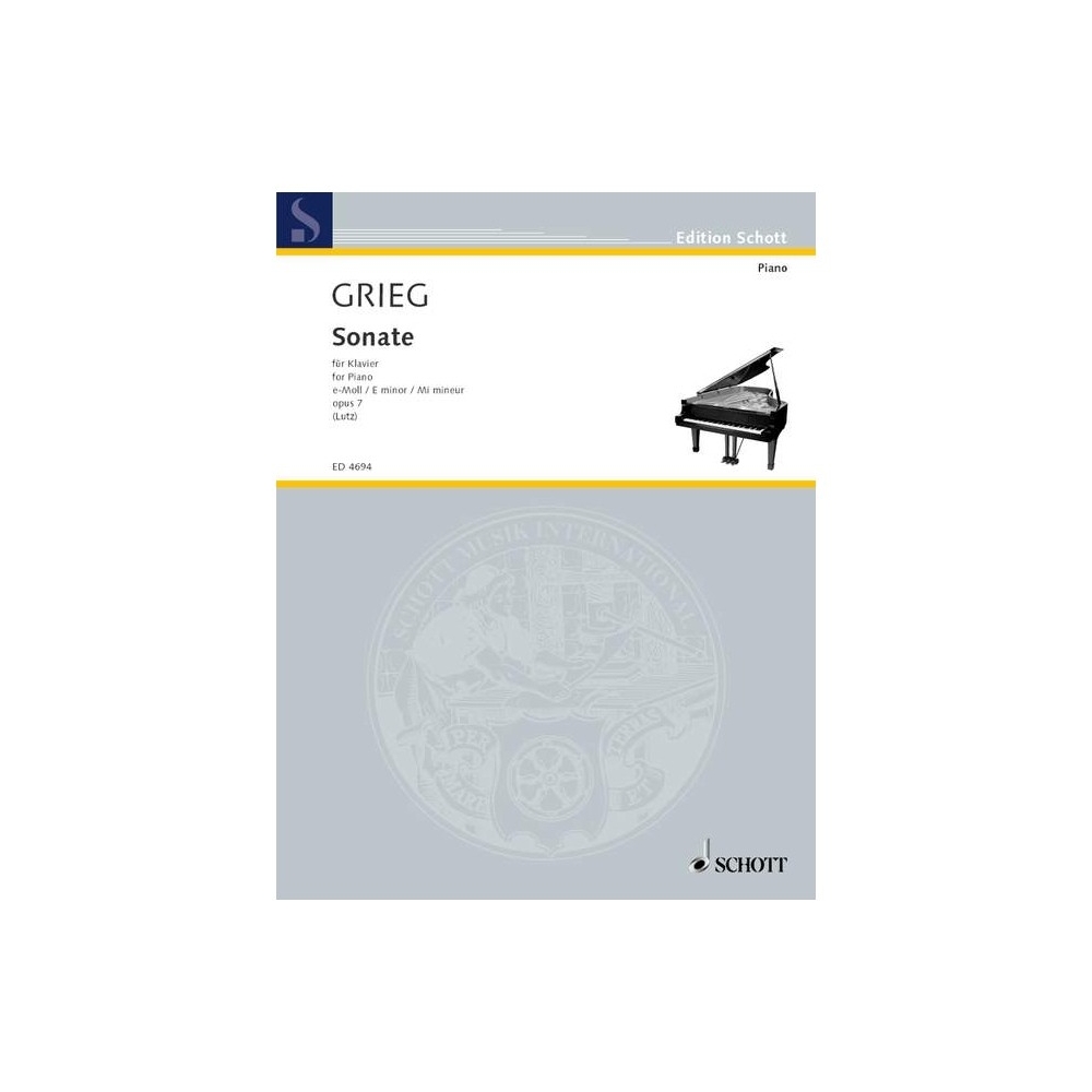 Grieg, Edvard - Sonata E Minor op. 7