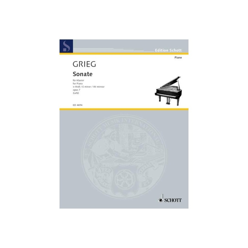 Grieg, Edvard - Sonata E Minor op. 7