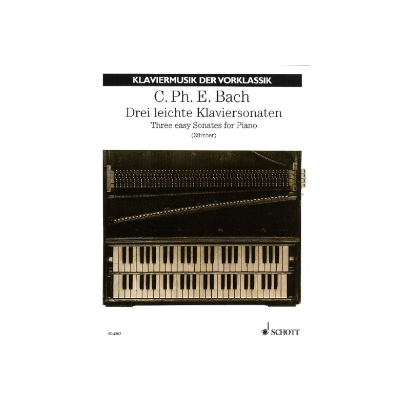 Bach, Carl Philipp Emanuel - Three easy sonatas 