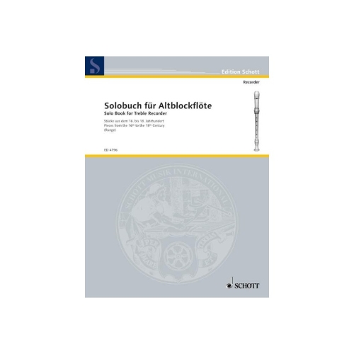 Solo Book for Treble Recorder 