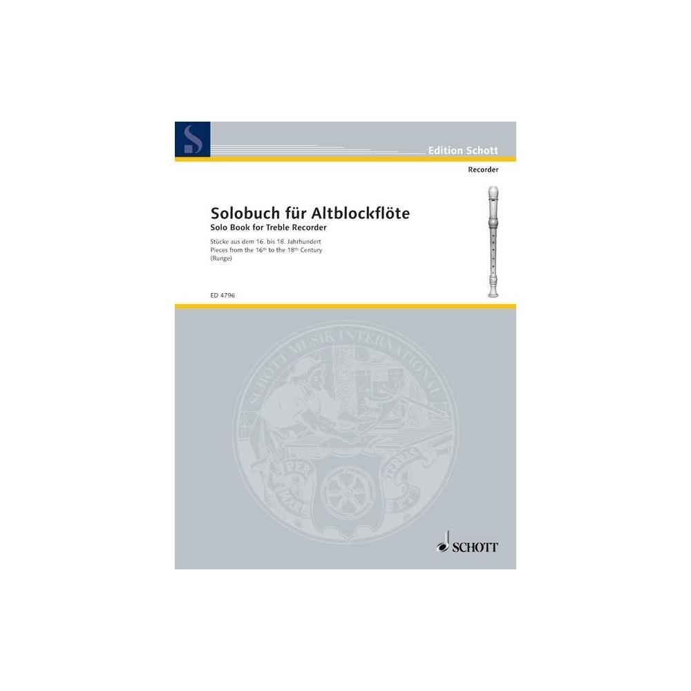 Solo Book for Treble Recorder 