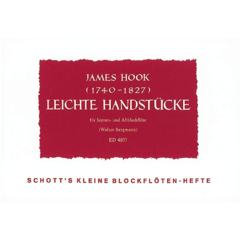Hook, James - Leichte Handstücke 