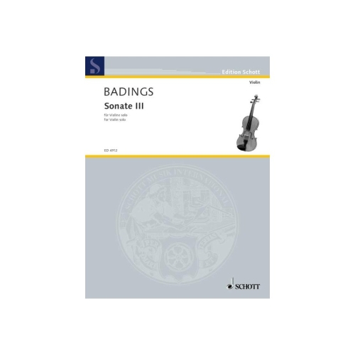 Badings, Henk - Sonata III 