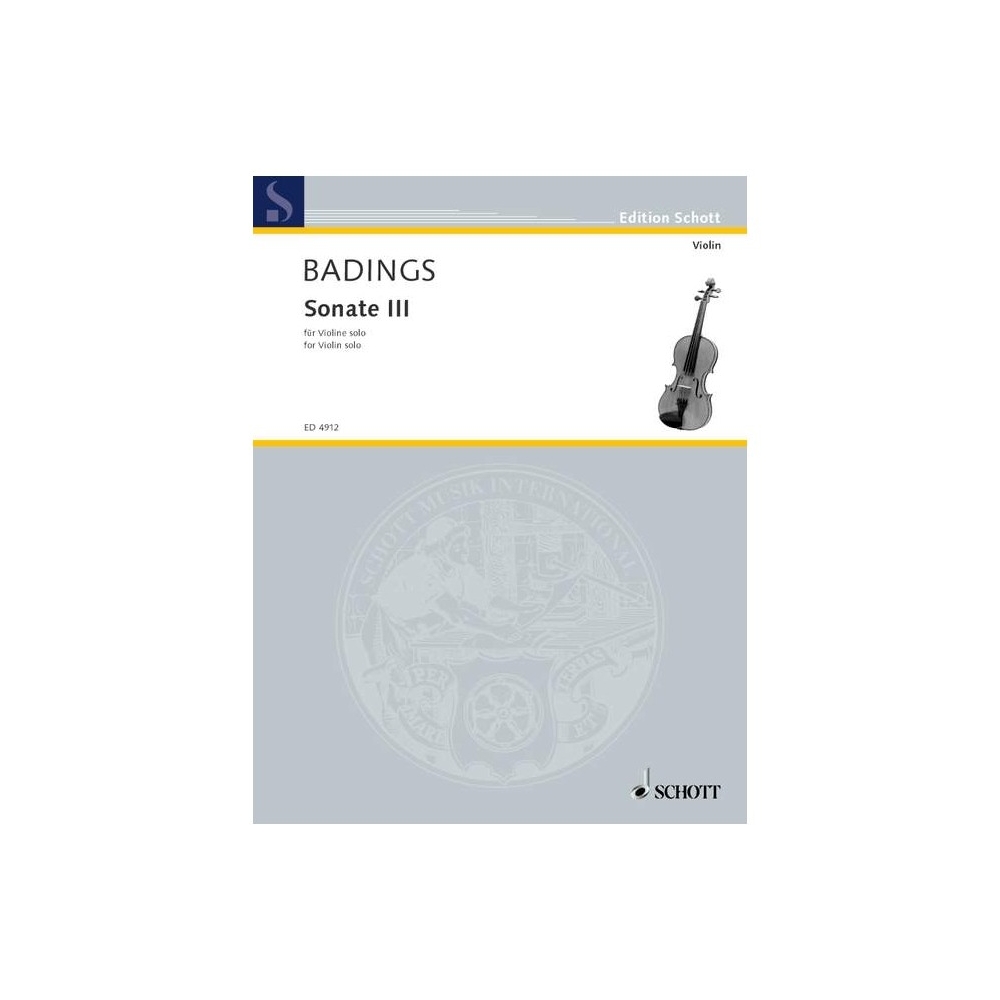 Badings, Henk - Sonata III 