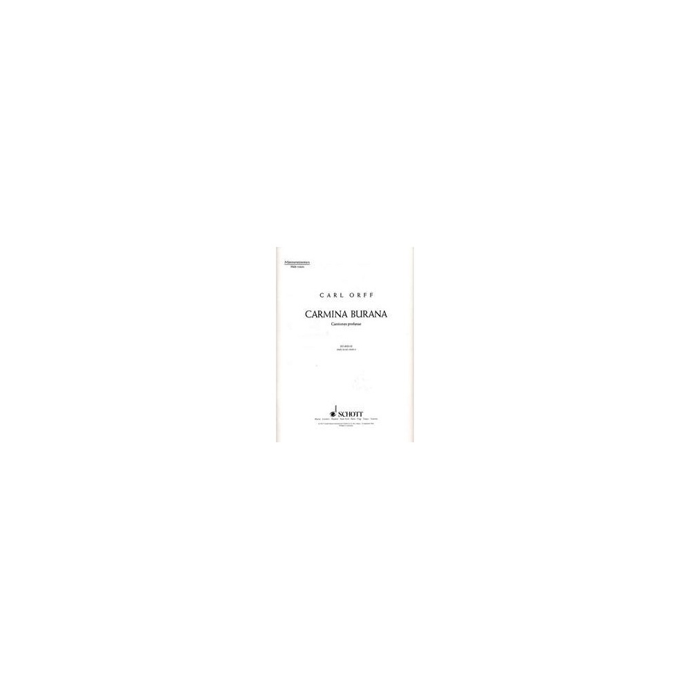 Orff, Carl - Carmina Burana 