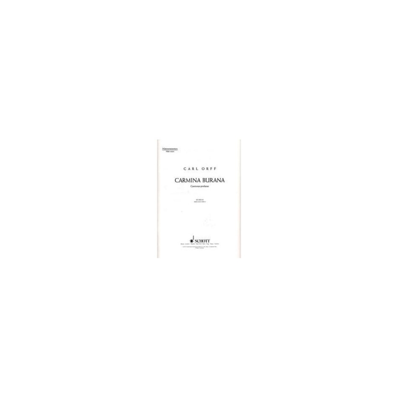 Orff, Carl - Carmina Burana 