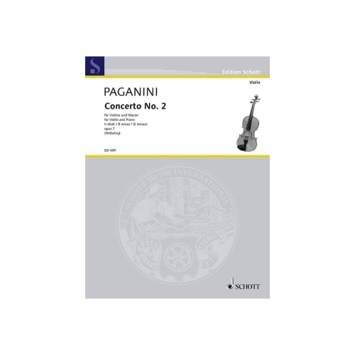 Paganini, Niccolò - Concerto No. 2 B Minor op. 7