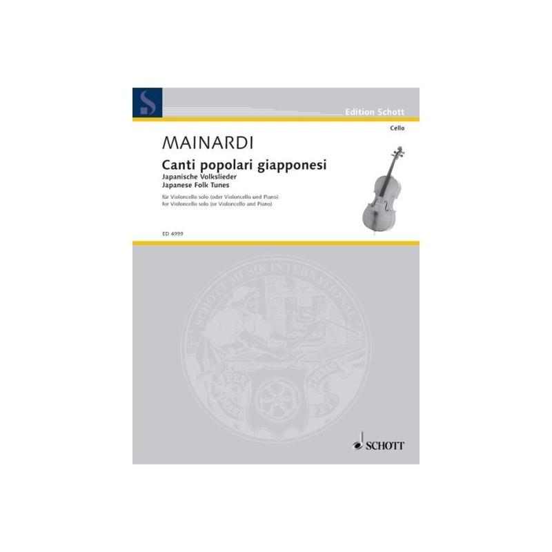 Mainardi, Enrico - Canti popolari giapponesi 