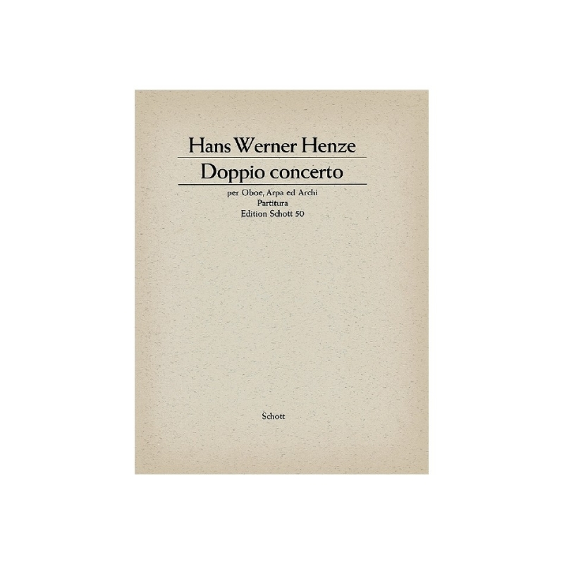 Henze, Hans Werner - Doppio Concerto