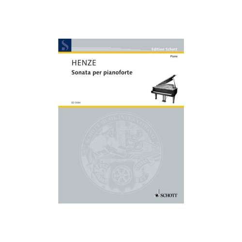 Henze, Hans Werner - Sonata for piano