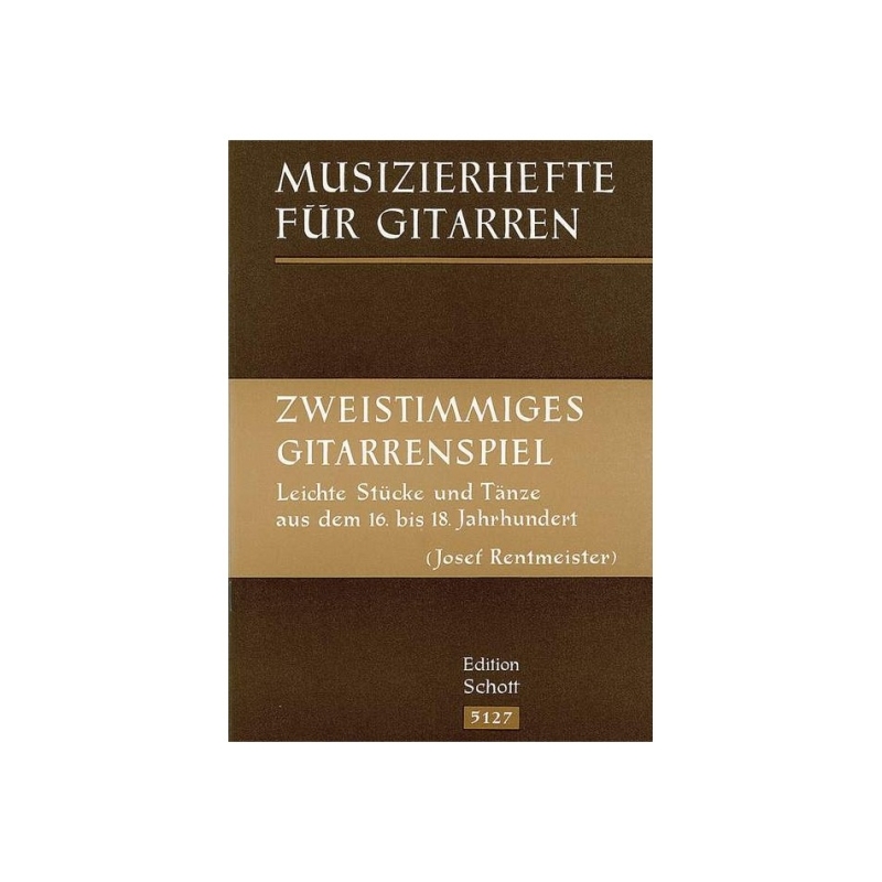 Zweistimmiges Gitarrenspiel