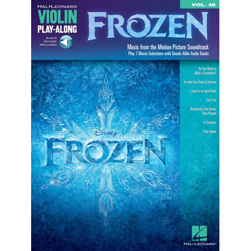 Violin Play-Along Volume 48: Frozen