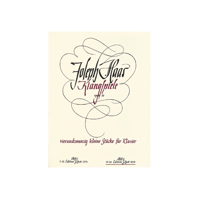 Haas, Joseph - Sound game op. 99 Vol. 2