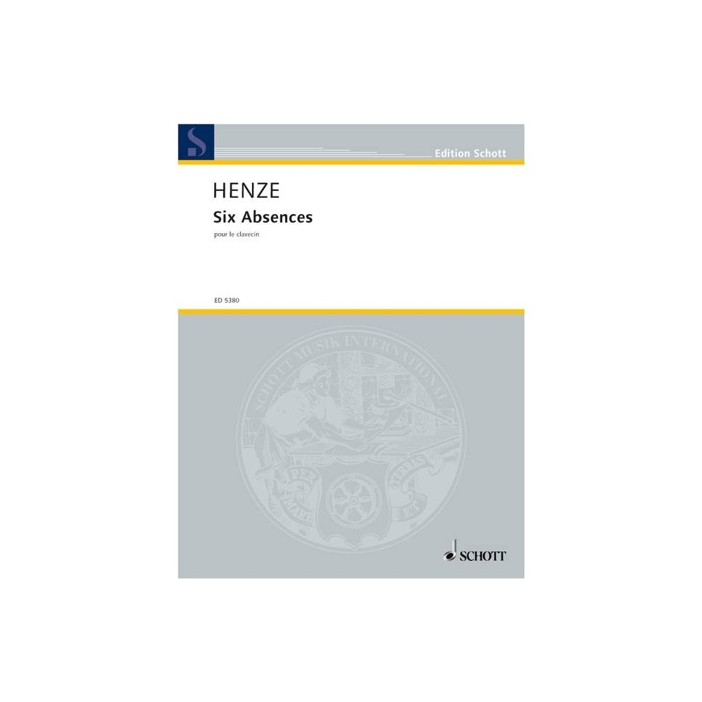 Henze, Hans Werner - Six Absences