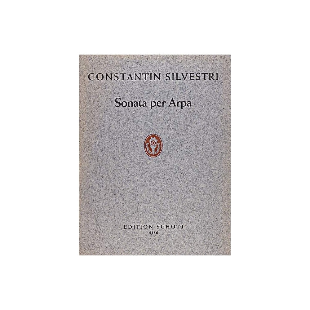 Silvestri, Constantin - Sonata for Harp op. 21/1 VII 1940