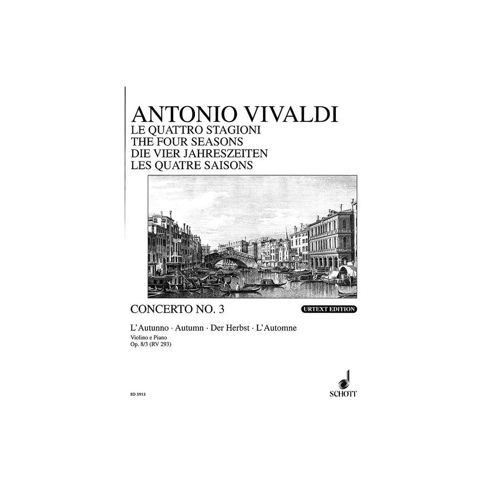 Vivaldi, Antonio - The four seasons op. 8/3 RV 293 / PV 257