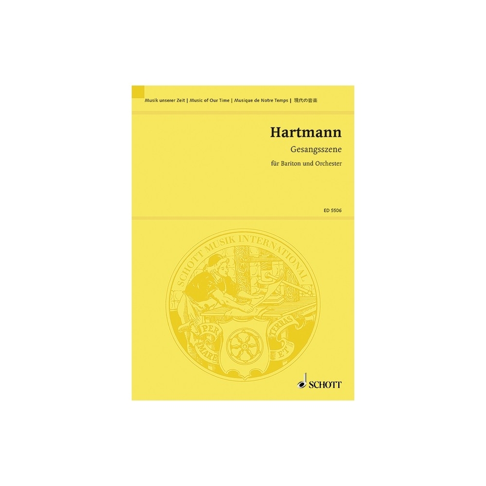 Hartmann, Karl Amadeus - Gesangsszene 