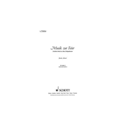 Musik zur Feier 