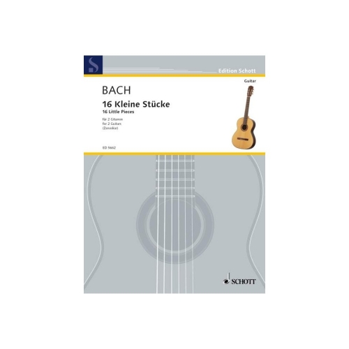 Bach, Johann Sebastian - 16 Little Pieces