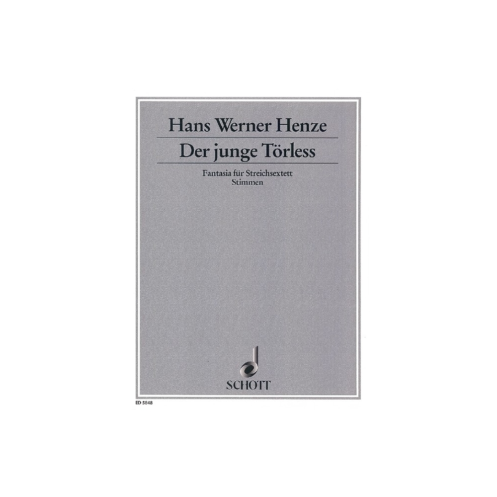 Henze, Hans Werner - Der junge Törless