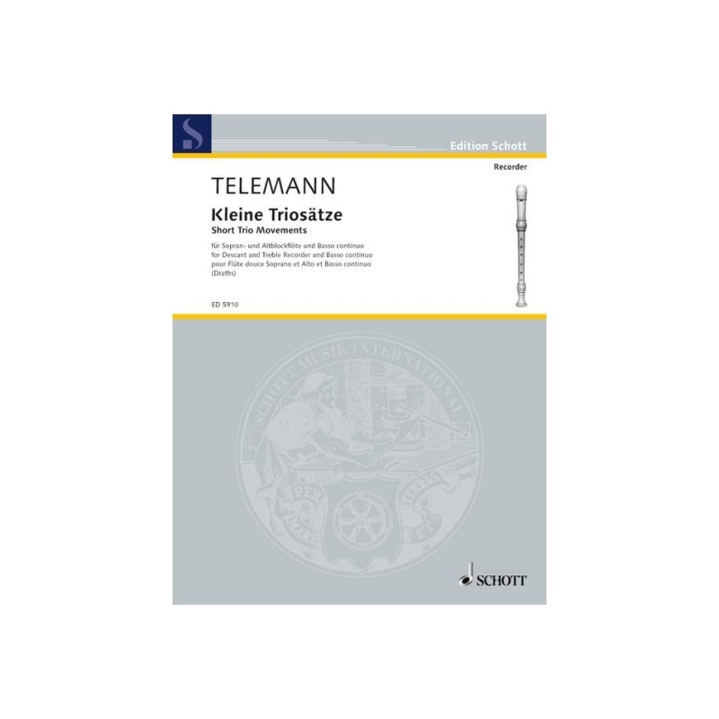Telemann, Georg Philipp - Short Trio Movements