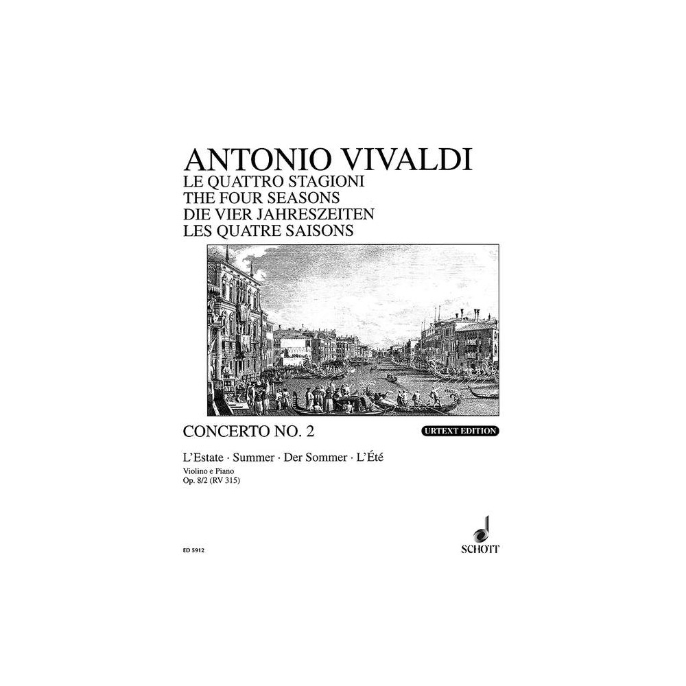Vivaldi, Antonio - The four seasons op. 8/2 RV 315 / PV 336