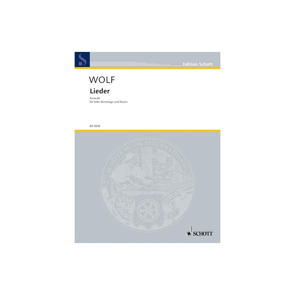 Wolf, Hugo Philipp Jakob - Songs 