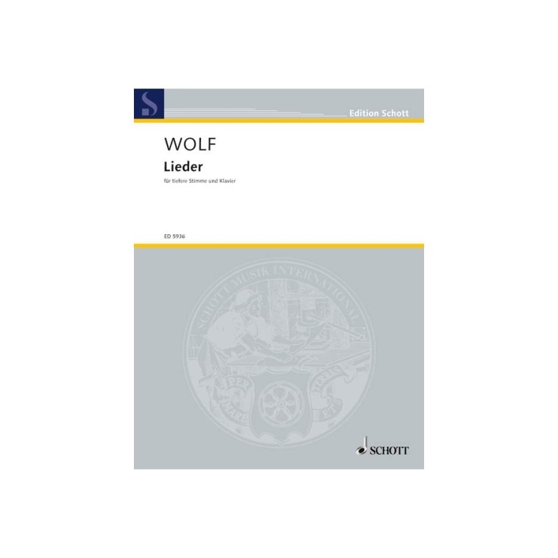 Wolf, Hugo Philipp Jakob - Songs