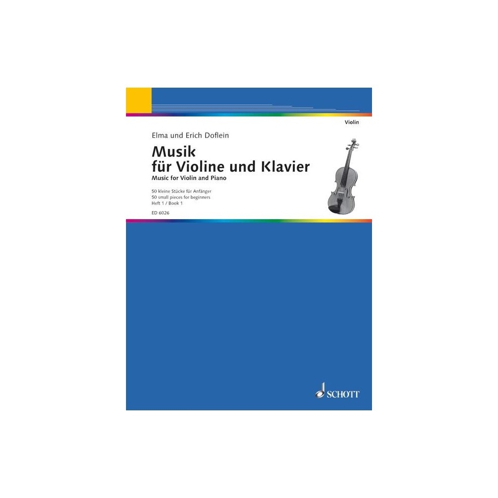 Music for Violin and Piano   Band 1 - A collection in 4 books in progressive order