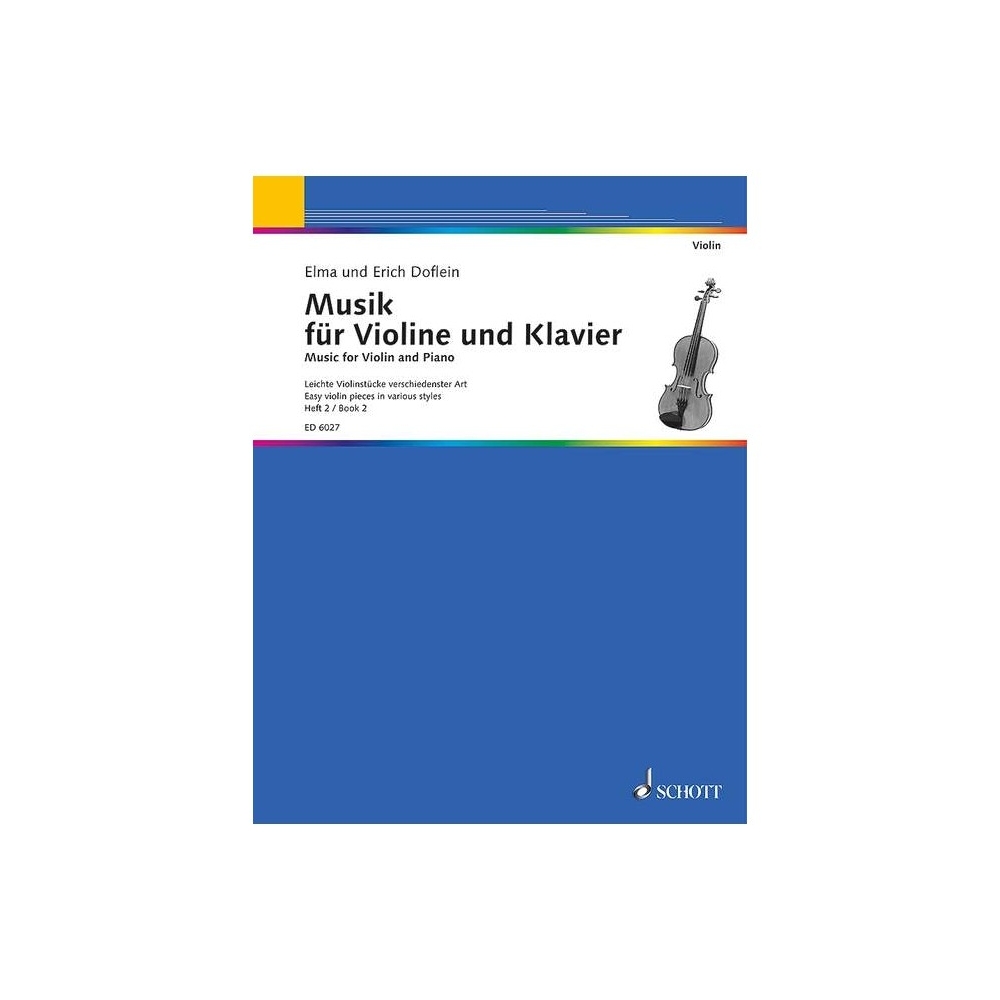 Music for Violin and Piano   Band 2 - A collection in 4 books in progressive order
