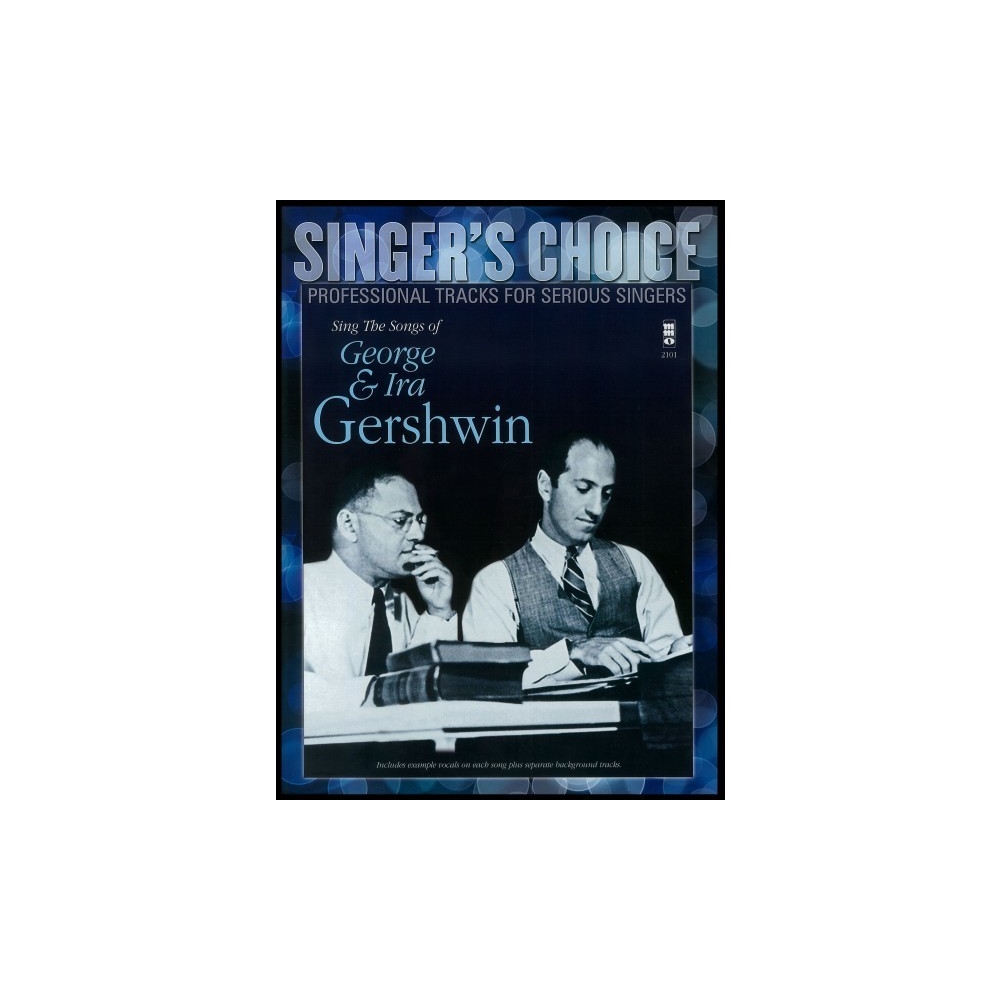 Sing the Songs of George & Ira Gershwin - Music Minus One - Backing Track CD + Sheet Music