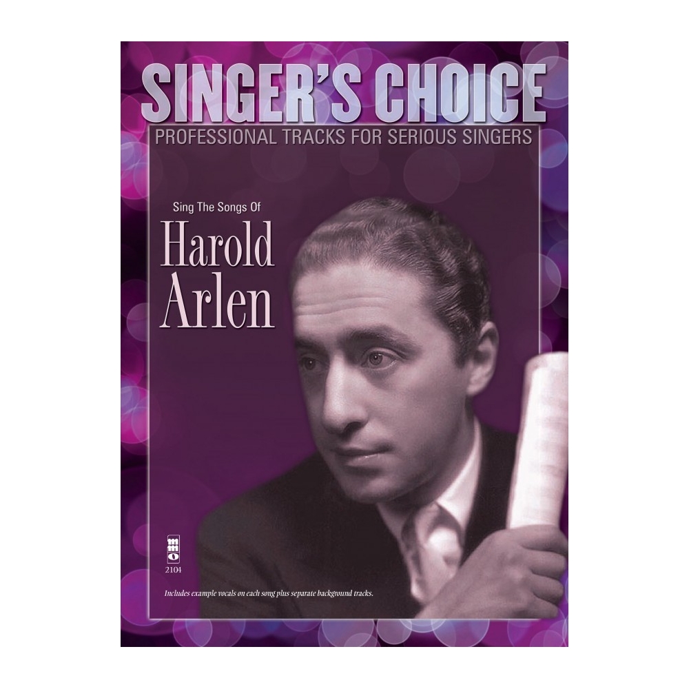 Sing the Songs of Harold Arlen - Music Minus One - Backing Track CD + Sheet Music