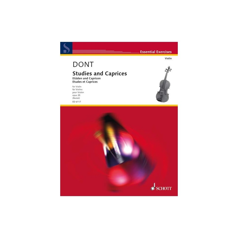 Dont, Jacob - Studies and Caprices op. 35 