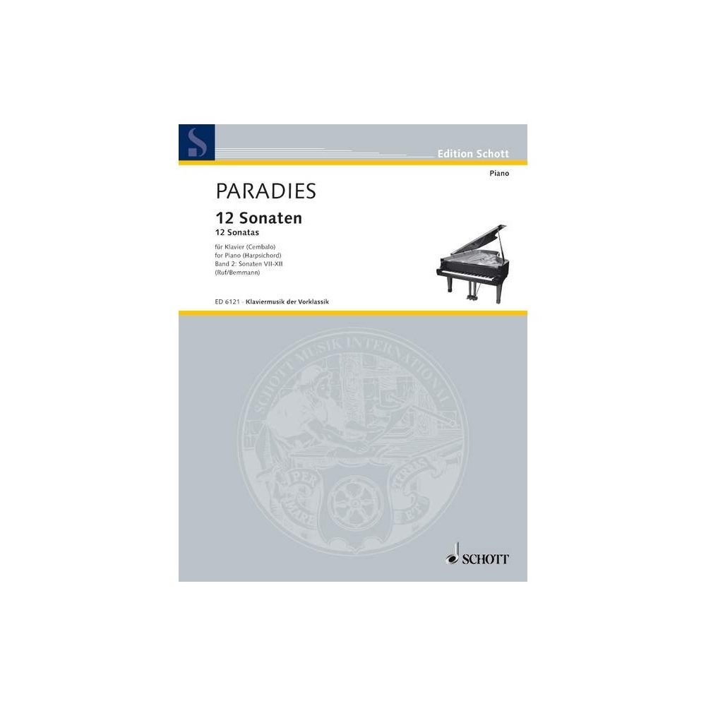 Paradisi, Pietro Domenico - Sonatas for Harpsichord Vol. 2