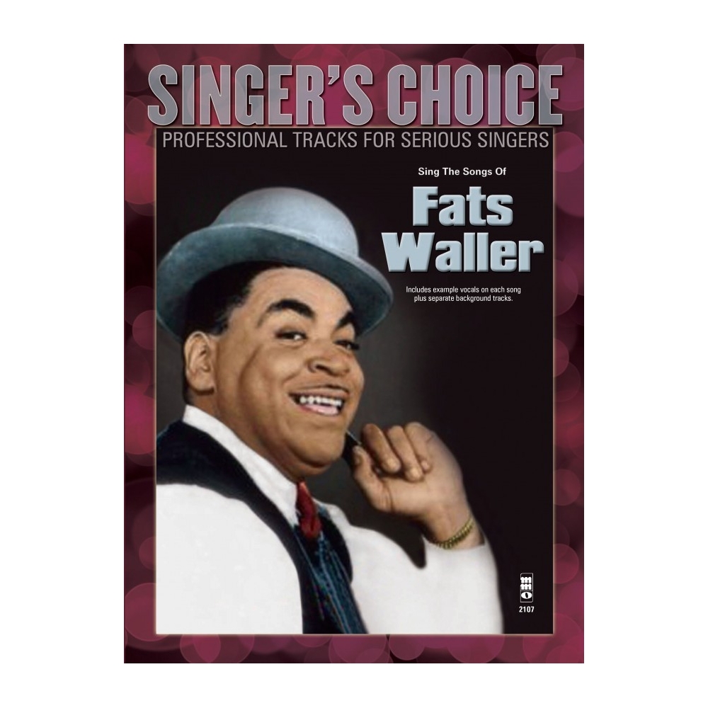 Sing the Songs of Fats Waller - Music Minus One - Backing Track CD + Sheet Music